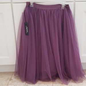 Tulle skirt